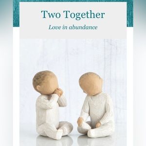 Brand New - Willow Tree - Two Together - Love in Abundance